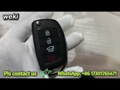 3+1 button 433MHz Flip Remote Key For Hyundai Sonata / Elantra