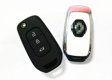 Black Car Remote Key / 3 Button Renault Car Key CWTWB1G767 Chip PCF7961