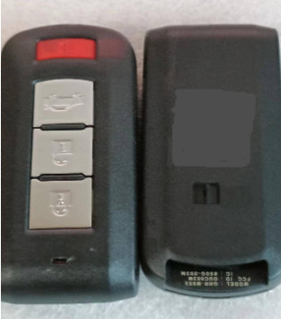 Buy 315Mhz 3+1 Button OUC003M 47 Chip Smart Key For Mitsubishi Mirage G4 online manufacture