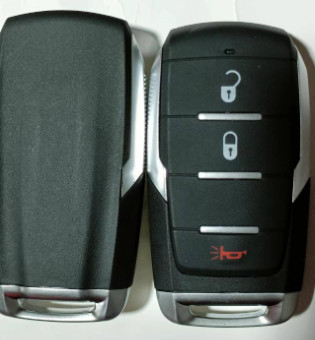 Buy 433Mhz 2 + 1 Button Chip 4A OHT-4882056 Smart Key For Dodge Ram 1500 Pickup online manufacture