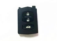 Plastic Material Mazda Key Fob / 3 Button Remote Key Fob 5WK49534F For Mazda 2 Series