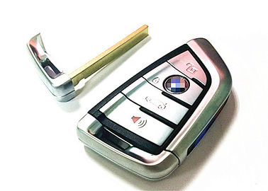 Buy Silver BMW Car Key Remote Shell 4 Button 434MHz 9367398-01 For BMW X5 / X6 online manufacture