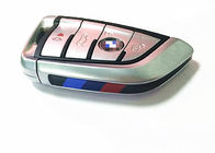 Silver BMW Car Key Remote Shell 4 Button 434MHz 9367398-01 For BMW X5 / X6
