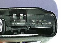 Honda Remote Key 4+1 buttons 72147-TBA-A1 For Honda CIVIC 433mhz