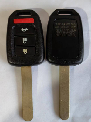 Quality  433Mhz 3+1 Button 47 Chip MLBHLIK6-1TA Key Remote For 2017 - 2021 Honda Civic factory