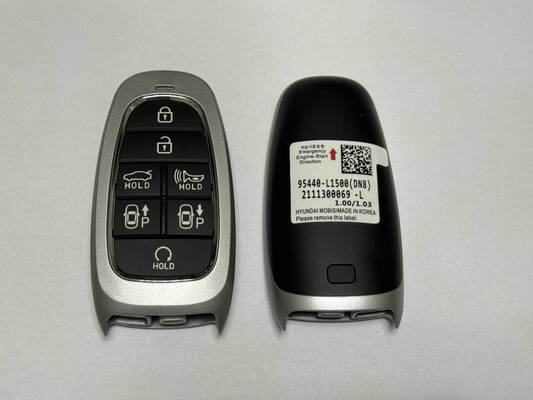 Buy 433 MHz 7 Buttons 95440-L1500 Hyundai Smart Key Fob for Sonata 2019-2023 online manufacture