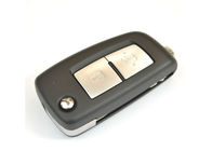 Black Plastic Nissan Remote Key Fob CWTWB1G767 2 Button For Nissan Qashqai