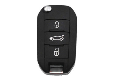 Buy Original Peugeot Flip Remote Key Fob 3 Button 433MHz ID46 Chip For Peugeot 508 online manufacture