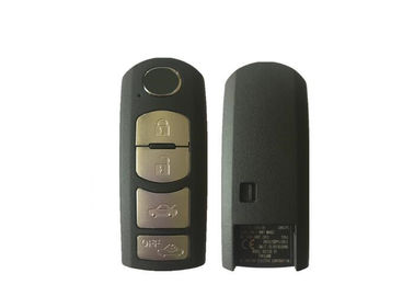 Buy Plastic Material Mazda Car Remote Key 4 Button Remote Key Fob SKE13E-01 433Mhz online manufacture