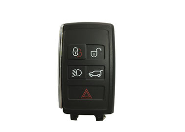 Buy 434MHz 5 Button Auto Key Fob / Land Rover Remote Key Plastic Black Color online manufacture