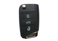 3 Button 433 Mhz Volkswagen Golf Flip Remote Key 5G6 959 753AG With Battery
