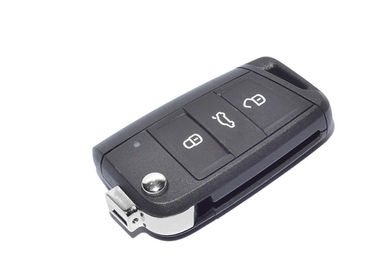 Buy Black Volkswagen Golf Flip Key 5G0 959 753 BA 3 Button 433 Mhz ID 48 online manufacture