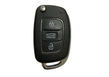 Buy 4D60 80 BIT Chip Hyundai Car Key Fob OKA-421T ADc-TP CR2032 Battery Black Color online manufacture