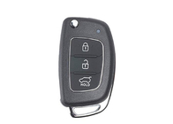 Chip 4D60 80BIT Hyundai Flip Remote Key Fob 3 Button 433 Mhz