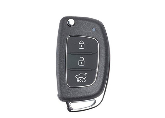 Buy Chip 4D60 80BIT Hyundai Flip Remote Key Fob 3 Button 433 Mhz online manufacture