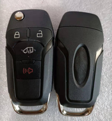 315Mhz 3 + 1button 164-R8236 N5F-A08TAA Flip Remote Key For Ford Transit