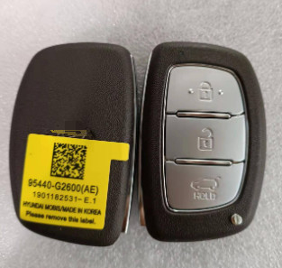 433Mhz 95440-G2600 3 Button 47 Chip Smart Key For 2019- Hyundai Ioniq