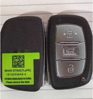 433Mhz 3 Button 95440-D7000 47 Chip Smart Key For 2019 Hyundai Tucson