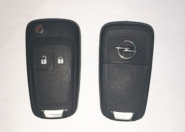 Plastic Material Vauxhall Car Key 2 Buttons Opel Remote Key 13271922 OEM Available