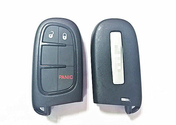 3 Button JEEP Remote Key Shell , GQ4-54T Black Plastic Smart Car Key Fob