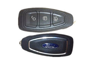 7S7T 15K601 ED Ford Fiesta Key Fob , 3 Button Ford Focus Remote Key Fob 433 Mhz