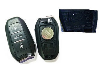 Valeo A01TAB CE0682 Keyless Entry Fob / Peugeot Smart Key 2011DJ1873 433 MHZ With Blade