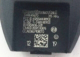 315Mhz 3+1 btn 46 chip KR55WK48903 Smart Key For Infiniti G25 G35 G37