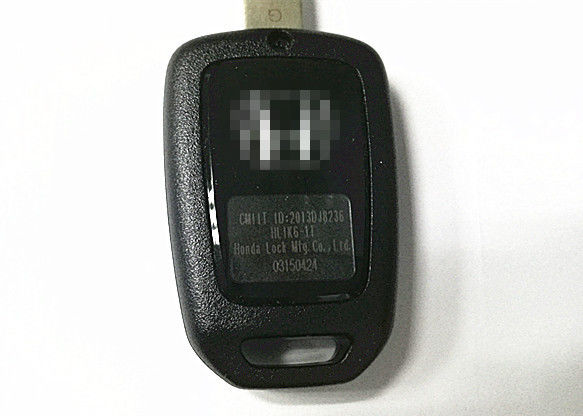 2 Buttons Honda Remote Key , Keyless Entry Remote Key Fob HLIK6-1T