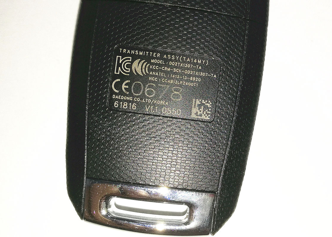 KIA Sportage Key Fob / 2 Button Remote Key Fob Model DD2TX1307-TA Frequency 433 Mhz