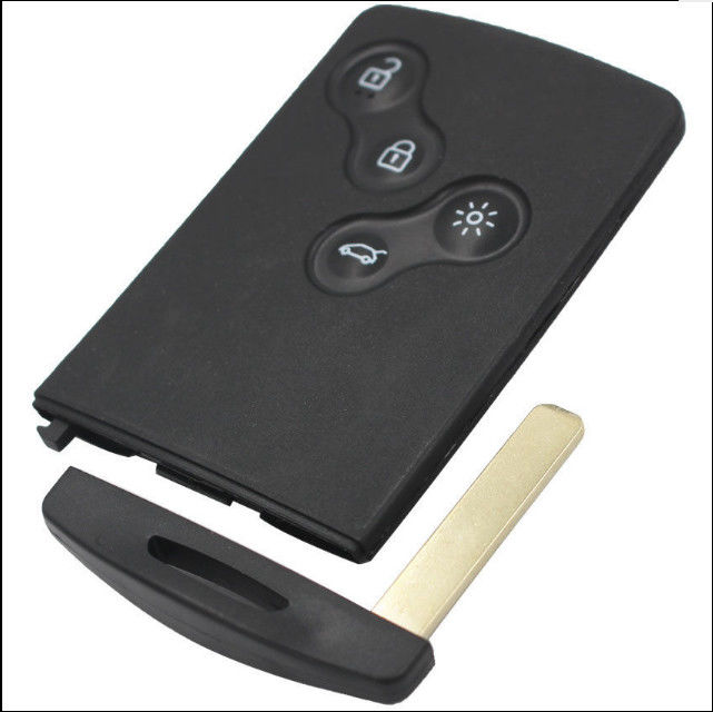 Plastic 4 Button Car Remote Key 433MHZ PCF7953 For Renault Koleos Clio4