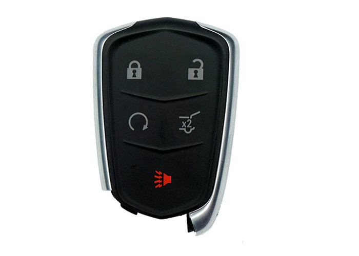 FCC 5 Buttons 433 Mhz Car Remote Key Cadillac Smart Entry