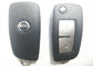 2 Button 433 MHZ Nissan Remote Key Plastic Material CWTWB1G767 Nissan X Trail Key Fob