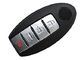 BLACK Color Nissan Spare Key 4 Button 315 MHz TWB1U852 For Ulock Car Door