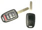 Professional Honda Remote Key MLBHLIK-1T 3+1 Button For Unlock / Lock Car Door