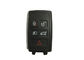 434MHz 5 Button Auto Key Fob / Land Rover Remote Key Plastic Black Color