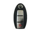 FCC ID CWTWB1U825 Nissan Remote Key 3 Button Remote Key 433 MHZ Black Color