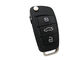 Original Audi A3 S3 RS3 Flip Remote Key 8V0 837 220D 434 Mhz 3 Buttons