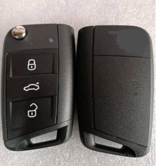 434Mhz 3 Button 5E0-959-752.D-R0 Keyless Flip Remote Key For Skoda Octavia Rapid
