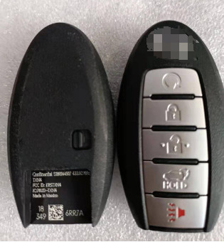 433Mhz 4+1 button 4A Chip S180144507 KR5TXN4 Smart Key For Nissan Rouge