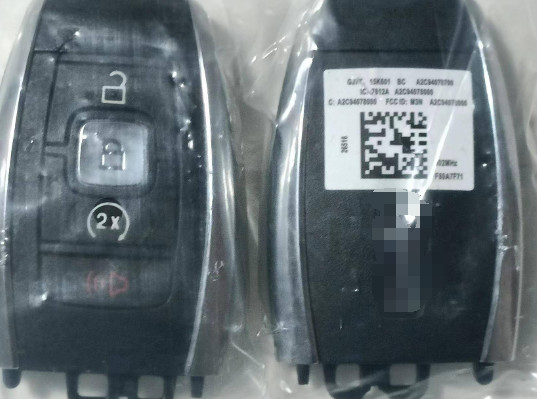 902MHz 164-R8155 M3N-A2C94078000 3 + 1 button 49 Chip Smart Key For Lincoln Continental MKC MKZ Navigator