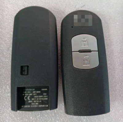 433 Mhz 2 button 49 Chip SKE13E-01 Smart Key For Mazda 2 3 6 Mitsubishi System