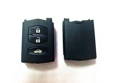 Plastic Material Mazda Key Fob / 3 Button Remote Key Fob 5WK49534F For Mazda 2 Series