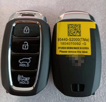 433Mhz 95440-S2000 4 button 47 Chip TQ8-FOB-4F19 Smart Key For 2019- Hyundai Santa Fe