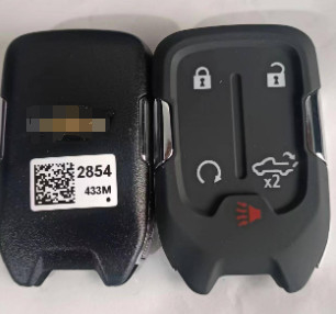 433Mhz 4 + 1 Button 46 Chip  HYQ1ES Smart Key For Chevrolet Silverado GMC Sierra