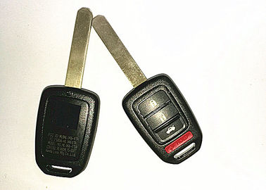 Black Honda Remote Key 3+1 Button FCC ID MLBHLIK6-1TA 433 MHZ 47 Chip