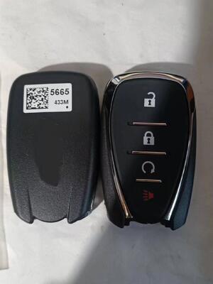 NEW OEM 2022 Chevy Bolt Smart Keys 3+1 Buttons 433 MHz Part number: 13535665 FCC ID: HYQ4ES