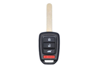 Black Honda Civic Remote Head Key FCC ID MLBHLIK6-1TA 4 Button 433 Mhz Plastic Material